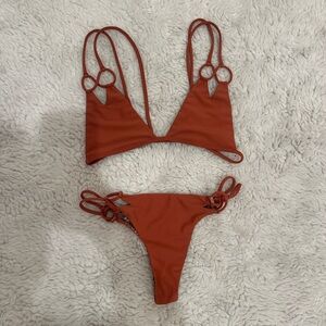 Acacia Swimwear Li Hing Mui Kekaha Top Molokini Bottom Set